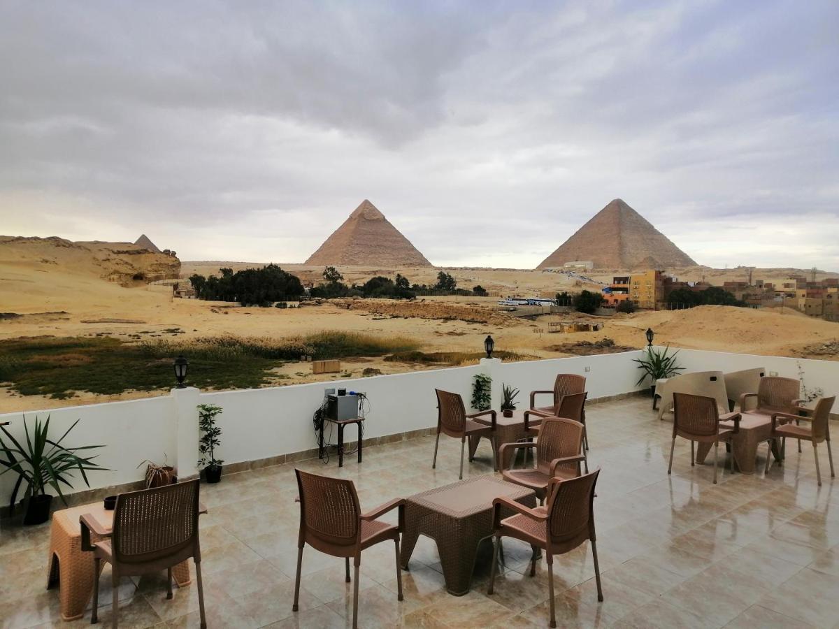 King Khufu Pyramids View Hotel Kafret el-Gabal エクステリア 写真