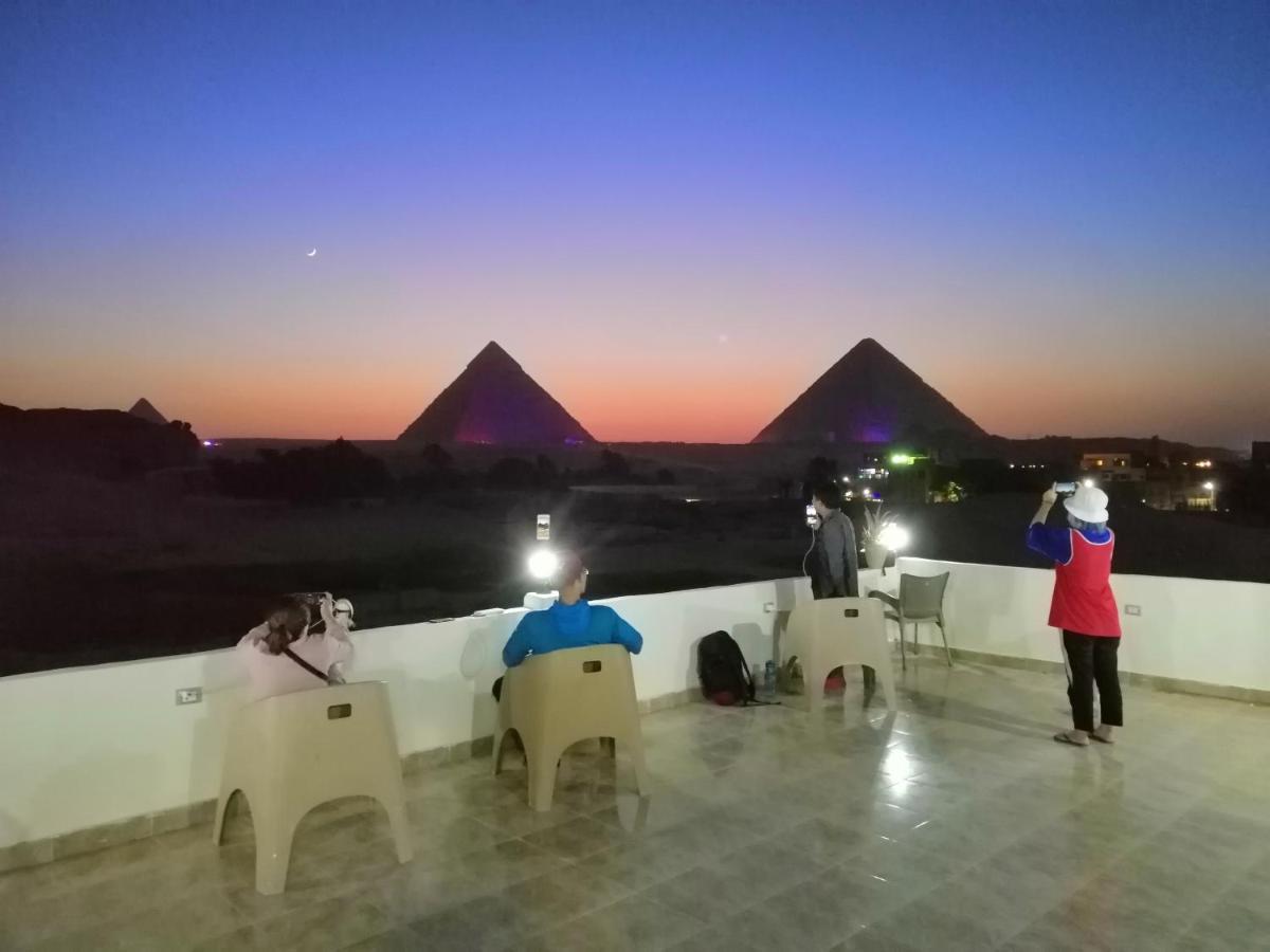King Khufu Pyramids View Hotel Kafret el-Gabal エクステリア 写真