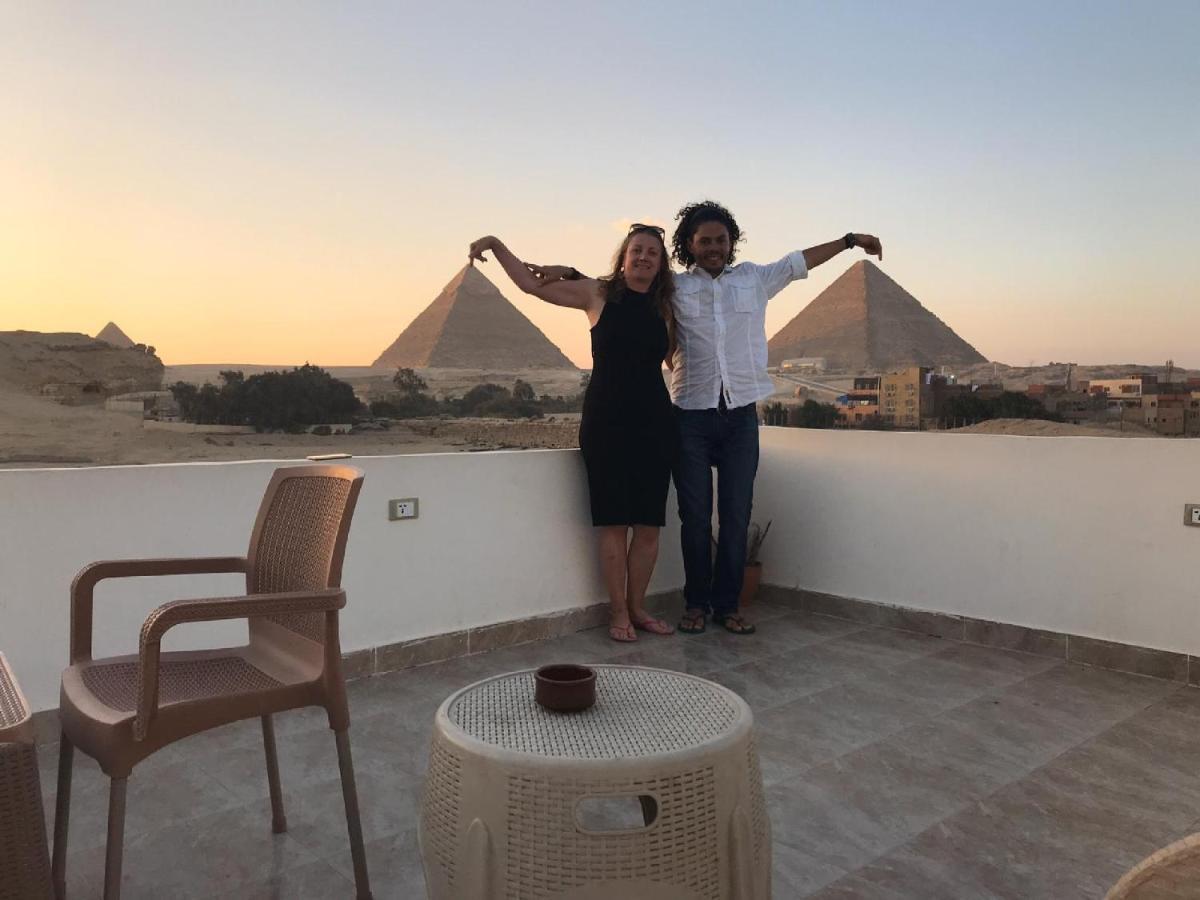 King Khufu Pyramids View Hotel Kafret el-Gabal エクステリア 写真